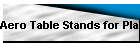 Aero Table Stands for Plasma Displays