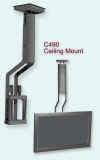 Aero ceiling mounts for plasma display