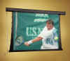Premier projection screen.