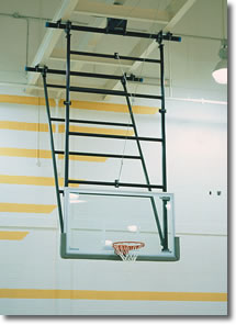 700 Series Double Drop Basketball Backstop