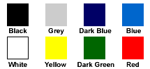 Basketball Backstop Colors