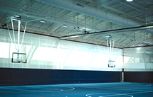 Ceiling Suspended Basketball Backstops